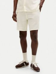 Jack & Jones Szorty materiałowe Jaiden 12274758 Biały Relaxed Fit. Białe szorty męskie Jack & Jones, m, bez wzorów, z bawełny. Za 119.99 zł.