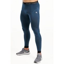 Męskie getry do biegania szybkoschnące Rough Radical Tight Long. Zielone legginsy sportowe męskie ROUGH RADICAL, m, bez wzorów, do biegania. Za 139.90 zł.