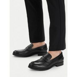 Lordsy Lasocki. Czarne mokasyny męskie Lasocki. Za 229.99 zł.