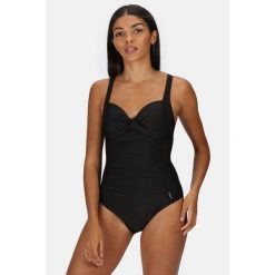 Damskie stroje kąpielowe Sakari Swim Costume. Czarne kostiumy jednoczęściowe damskie Regatta, xs, bez wzorów, sportowe. Za 249.99 zł.