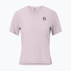 Koszulka do biegania damska SCOTT Endurance LT Tee. Czerwone koszulki sportowe damskie Scott, l, bez wzorów, z materiału, bez kołnierzyka, bez ramiączek, do biegania. Za 149.99 zł.