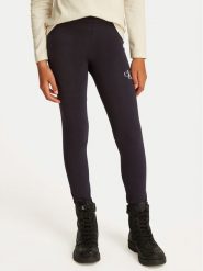 Calvin Klein Jeans Legginsy IG0IG02137 M Czarny Slim Fit. Czarne legginsy dla dziewczynek Calvin Klein Jeans, bez wzorów, z bawełny. Za 119.99 zł.