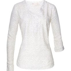 Tunika z nadrukiem bonprix biel wełny - khaki. Białe tuniki damskie bonprix, z nadrukiem, z wełny. Za 74.99 zł.