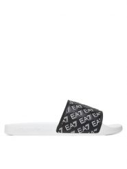 EA7 Emporio Armani Klapki 7X000109 AF15125 FC079 Czarny. Czarne klapki męskie EA7 Emporio Armani, z tworzywa sztucznego. Za 169.99 zł.