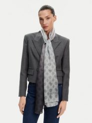 Guess Chusta AW5308 POL03 Szary. Szare rękawiczki damskie Guess, z aplikacjami, z materiału. Za 199.99 zł.