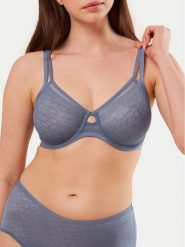 Triumph Biustonosz z fiszbiną Signature Sheer 10215906 Niebieski. Niebieskie biustonosze Triumph, bez wzorów, z syntetyku. Za 135.00 zł.