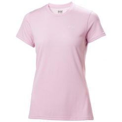 T-shirt damski Helly Hansen Lifa Active Solen. Czerwone t-shirty damskie Helly Hansen, l, bez wzorów, casualowe, bez kołnierzyka. Za 248.00 zł.