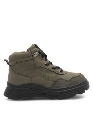 Action Boy Trapery AVO-326-003 Zielony. Zielone buty zimowe chłopięce Action Boy, bez wzorów, z tworzywa sztucznego, bez zapięcia. Za 139.99 zł.
