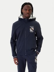 Aeronautica Militare Bluza 261FE2096UF00674 Granatowy Regular Fit. Niebieskie bluzy męskie Aeronautica Militare, m, bez wzorów, z bawełny, bez kaptura. Za 749.99 zł.