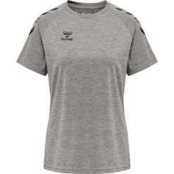 Koszulka damska Hummel Core Poly. Szare t-shirty damskie Hummel, s, bez wzorów, sportowe, bez kołnierzyka. Za 166.50 zł.