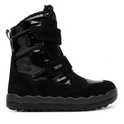 Śniegowce Primigi. Czarne śniegowce dziewczęce Primigi, z gore-texu, bez zapięcia. Za 439.99 zł.