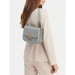 Torebka GINO ROSSI. Szare torebki do ręki damskie Gino Rossi, bez wzorów, klasyczne, bez dodatków. Za 279.99 zł.