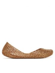 Melissa Baleriny Melissa Campana Papel Ad M 33693 Złoty. Żółte baleriny damskie Melissa, bez wzorów, z tworzywa sztucznego, bez obcasa. Za 199.99 zł.