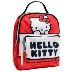 Plecak dla dzieci Cerda Hello Kitty. Czerwone torby i plecaki dziecięce Cerda, z materiału. Za 104.95 zł.