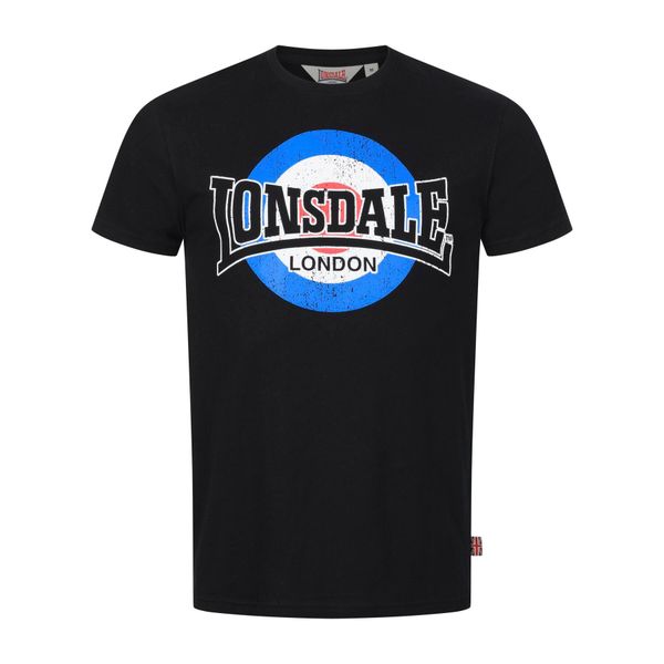 Koszulka Lonsdale Huyton. Białe buty sportowe męskie Lonsdale, xl, bez wzorów, z bawełny, bez kołnierzyka, bez ramiączek, na fitness i siłownię. Za 137.50 zł.