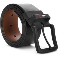 Pasek Męski TOMMY JEANS - Tjm Reversible Belt 4.0 AM0AM04277 903. Czarne paski damskie Tommy Jeans, w paski, z jeansu. Za 279.00 zł.