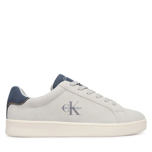Sneakersy Calvin Klein. Szare trampki i tenisówki chłopięce Calvin Klein, bez wzorów, bez zapięcia. Za 302.99 zł.