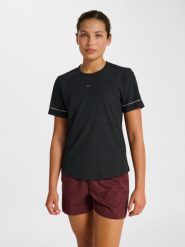 Koszulka damska Newline Beathe. Czarne koszulki sportowe damskie Newline, xl, bez wzorów, z materiału, bez kołnierzyka, bez ramiączek, trekkingowe. Za 219.50 zł.