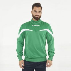 Męska Kurtka Biegowa Calcutta 100% Poliester Zielono-Biała. Białe kurtki męskie Legea, m, bez wzorów, z bawełny, bez kaptura. Za 72.00 zł.