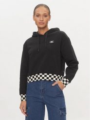 Vans Bluza Boom Boom Check VN000GJ2 Czarny Regular Fit. Czarne bluzy damskie Vans, m, bez wzorów, z syntetyku, bez kaptura. Za 249.99 zł.