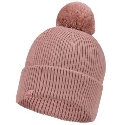 Czapka damska Buff Tim Merino Hat Beanie. Czerwone czapki i kapelusze damskie Buff, bez wzorów, z materiału, sportowe. Za 196.30 zł.