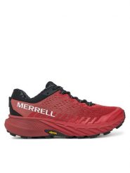 Merrell Buty do biegania Agility Remix J068205 Czerwony. Czerwone buty sportowe męskie Merrell, z materiału, bez zapięcia, do biegania. Za 449.99 zł.