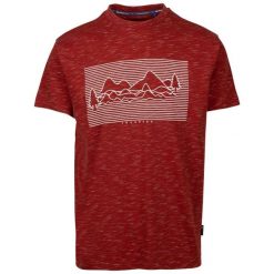 T-shirt Męski Tkanina Techniczna Kalar. Brązowe t-shirty męskie Trespass, m, bez wzorów, z materiału, bez kołnierzyka. Za 55.99 zł.