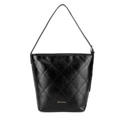 Torebka Badura. Czarne torebki do ręki damskie Badura, bez wzorów, klasyczne, bez dodatków. Za 199.99 zł.