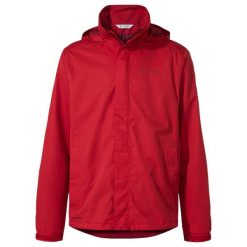 Kurtka przeciwdeszczowa męska Vaude Escape Light Jacket. Czerwone kurtki sportowe męskie Vaude, m, bez wzorów, z softshellu, trekkingowe. Za 340.99 zł.