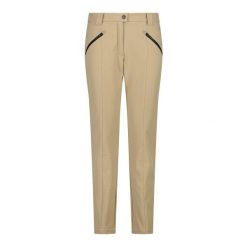 Spodnie damskie turystyczne CMP 3A11266. Brązowe spodnie sportowe damskie CMP, bez wzorów, trekkingowe. Za 319.99 zł.