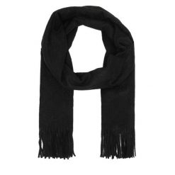 Szalik Guess. Czarne szaliki i chusty damskie Guess, z aplikacjami. Za 234.99 zł.