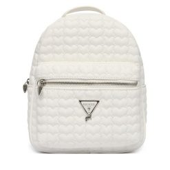 Plecak Guess. Białe plecaki damskie Guess, z aplikacjami. Za 359.99 zł.