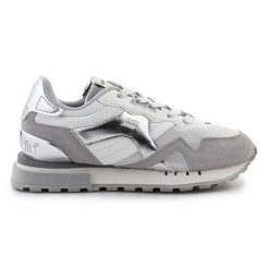 Buty D.Franklin Vibla Zig Patch DFSH378005-WHIT szare. Szare obuwie sportowe damskie bez wzorów, z materiału. Za 503.88 zł.