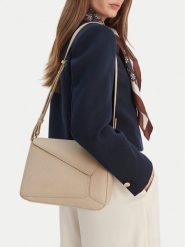 GINO ROSSI Torebka C-KY117 Écru. Torebki do ręki damskie Gino Rossi, bez wzorów, z materiału, bez dodatków. Za 199.99 zł.