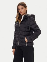Gaudi Kurtka zimowa 521BD35002 Czarny Regular Fit. Czarne kurtki damskie Gaudi, na zimę, bez wzorów, z syntetyku, bez kaptura. Za 419.99 zł.