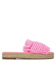 DeeZee Espadryle S855-1 Różowy. Czerwone espadryle damskie DeeZee, bez wzorów, z materiału, bez obcasa, bez zapięcia. Za 129.99 zł.