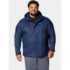 Płaszcz Przeciwdeszczowy Męski Columbia Watertight II. Niebieskie płaszcze męskie Columbia, m, bez wzorów, eleganckie, bez kaptura. Za 469.00 zł.