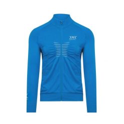 Bluza X-Bionic Racoon 4.0 Transmission Layer Blue. Niebieskie bluzy damskie X Bionic, bez wzorów, bez kaptura. W wyprzedaży za 390.00 zł.