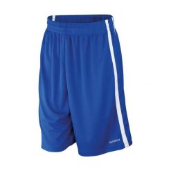 Szybkoschnące krótkie spodenki Spiro. Białe krótkie spodenki sportowe męskie SPIRO, bez wzorów, do koszykówki. Za 92.40 zł.