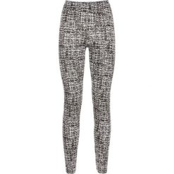 Legginsy bonprix czarno-biały z nadrukiem. Legginsy damskie bonprix. Za 44.99 zł.