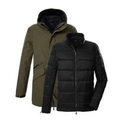Kombinezon parka i puchówka Killtec KOW 94. Brązowe parki męskie KILLTEC, m, bez wzorów, z materiału, bez kaptura. Za 974.50 zł.