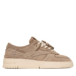 Sneakersy D.A.T.E. Brązowe trampki i tenisówki chłopięce D.A.T.E., bez wzorów, bez zapięcia. Za 959.99 zł.