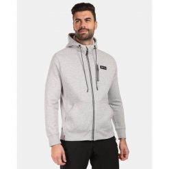 Męska bawełniana bluza z kapturem Kilpi DANILO-M. Szare bluzy męskie Kilpi, m, bez wzorów, z bawełny, z kapturem. Za 318.77 zł.
