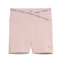 Szorty damskie Puma Strong. Czerwone szorty sportowe damskie Puma, l, bez wzorów, ze skóry, sportowe, do biegania. Za 171.00 zł.
