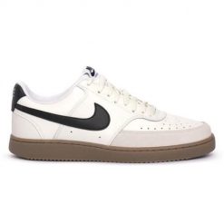 Buty do chodzenia damskie Nike Court Vision Lo. Białe obuwie sportowe damskie Nike, bez wzorów, ze skóry, do biegania, nike court. Za 541.00 zł.