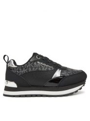 MICHAEL Michael Kors Sneakersy MK01458001 Czarny. Czarne buty sportowe dziewczęce MICHAEL Michael Kors, bez wzorów, ze skóry, bez zapięcia. Za 339.99 zł.