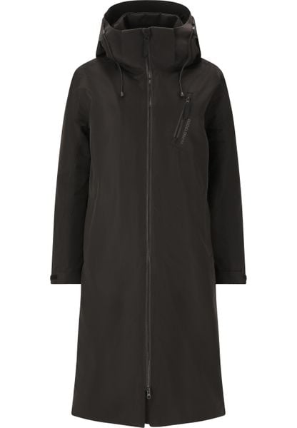 Parka dla kobiet Whistler Bellway W-Pro 10000. Czarne parki damskie Whistler, na zimę, s, bez wzorów, z futra, eleganckie, bez kaptura. Za 434.00 zł.