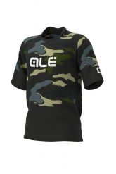 Koszulka rowerowa męska MTB Alé Cycling Off Road Stain. Czarne koszulki sportowe męskie ALÉ CYCLING, na lato, l, bez wzorów, z materiału, bez kołnierzyka, bez ramiączek, rowerowe. Za 119.99 zł.