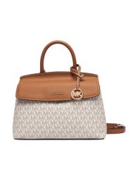 MICHAEL Michael Kors Torebka Landry 30T6GX7S1B Kremowy. Białe torebki do ręki damskie MICHAEL Michael Kors, bez wzorów, ze skóry, bez dodatków. Za 1,019.00 zł.