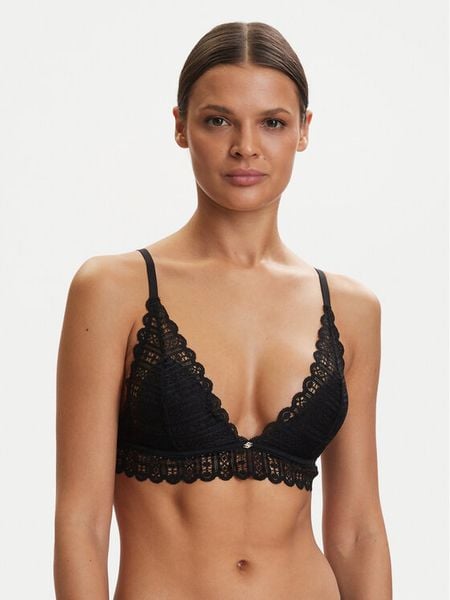 BOSS Biustonosz braletka Guipure 50561120 Czarny. Czarne biustonosze Boss, bez wzorów, z syntetyku. Za 259.99 zł.